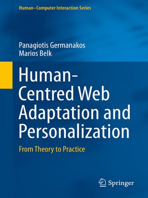 cover image of Human-Centred Web Adaptation and Personalization